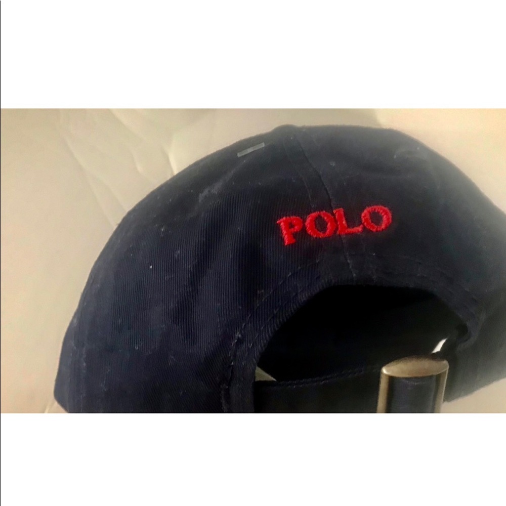 New Girl’s Ralph Lauren Polo Baseball Cap Navy Blue 2T- 4T - Picture 11 of 16